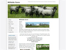 Tablet Screenshot of millsidefarm.co.uk